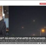 Irã ataca base americana: VÍDEO mostra mísseis no céu de Doha, no Catar | Mundo