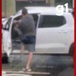 Motorista é preso por esfaquear outro após batida de carro em MT e polícia descarta briga de trânsito como motivação | Mato Grosso