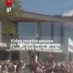 VÍDEO mostra pessoa em telhado perto de onde Charlie Kirk foi morto; polícia diz que tiro foi disparado de topo de edifício
