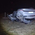 Passageiro morre após carro bater e capotar na SP-127 em Tatuí