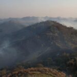 Incêndio há três dias ameaça parque com rios cristalinos e cânions milenares em MS