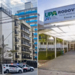 Trabalhador morre após cair de prédio durante manutenção na fachada no litoral de SP
